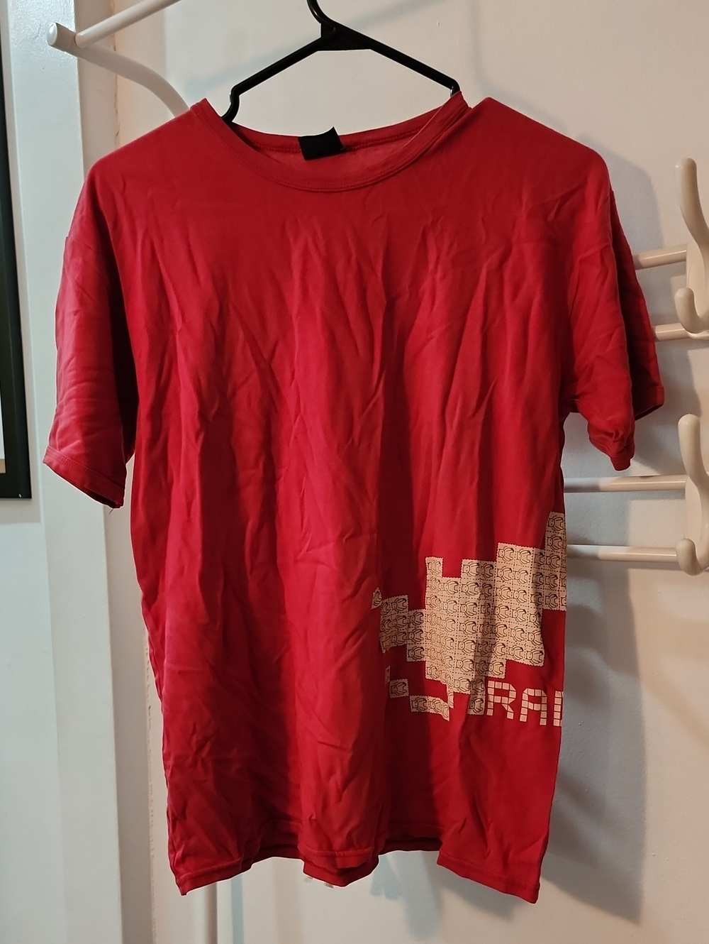 WASTE Radiohead Amnesiac Minotaur Wrap Around Print Tee